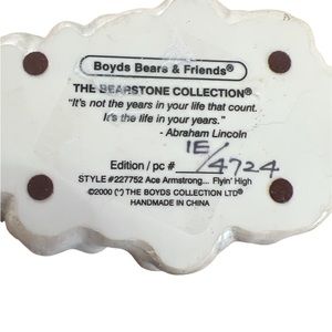 Boyd’s Bears & Friends Birthday Bear On Airplane First edition Happy Birthday